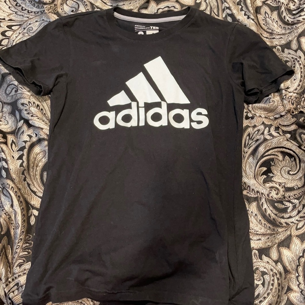 Adidas black Womens tshirt size small